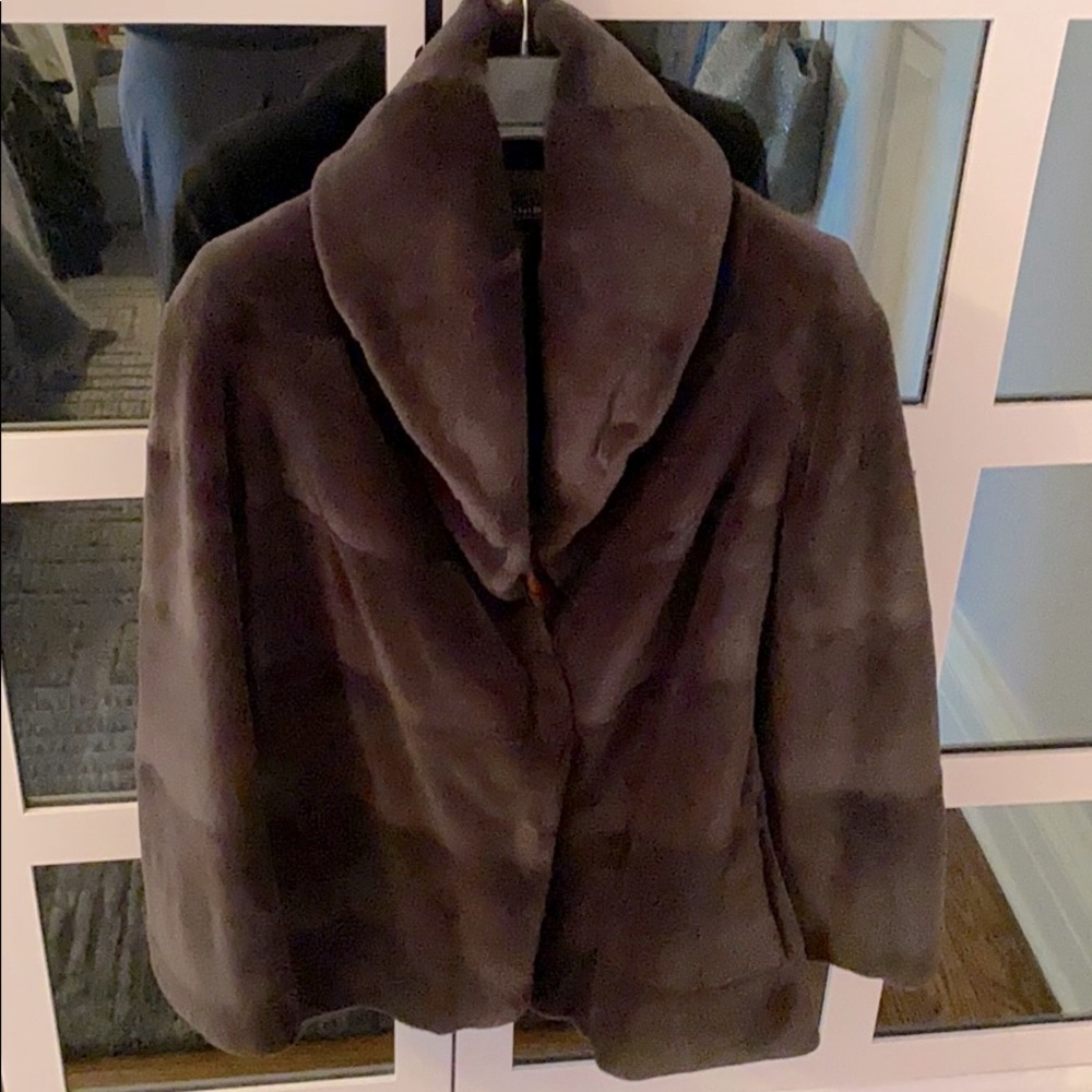 Dennis Basso, Like New, Sheared Real Mink Coat